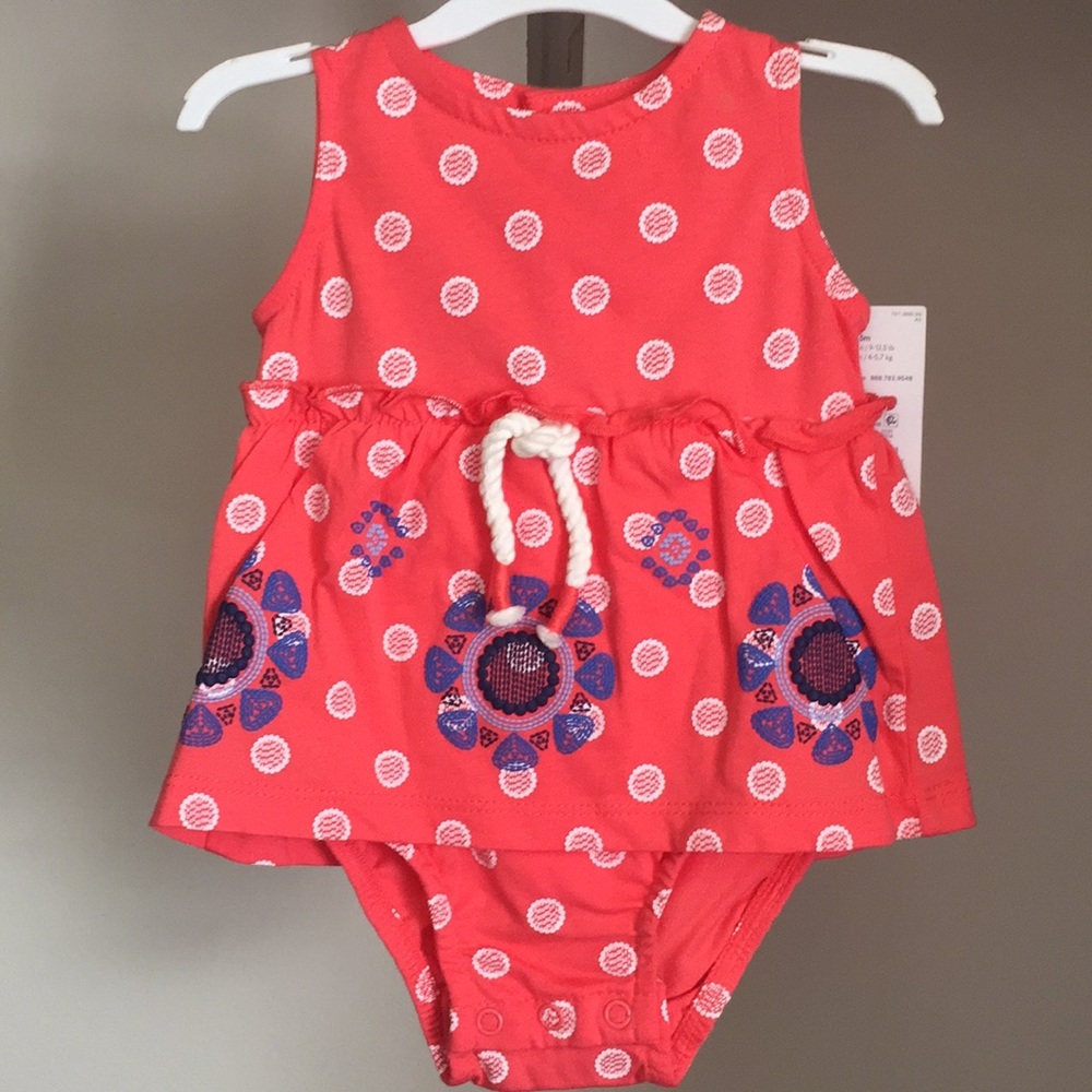 3M Coral onesie